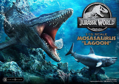 PRIME 1 - Jurassic World Legacy Museum Collection Statue 1/15 Mosasaurus "Lagoon" Bonus Version
