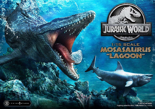 PRIME 1 - Jurassic World Legacy Museum Collection Statue 1/15 Mosasaurus "Lagoon" Bonus Version