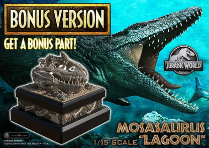 PRIME 1 - Jurassic World Legacy Museum Collection Statue 1/15 Mosasaurus "Lagoon" Bonus Version