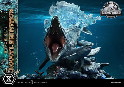 PRIME 1 - Jurassic World Legacy Museum Collection Statue 1/15 Mosasaurus "Lagoon" Bonus Version