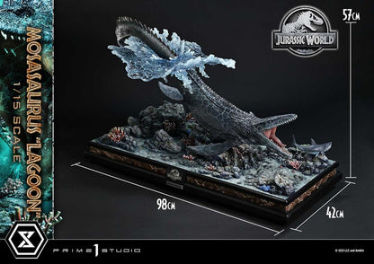 PRIME 1 - Jurassic World Legacy Museum Collection Statue 1/15 Mosasaurus "Lagoon" Bonus Version