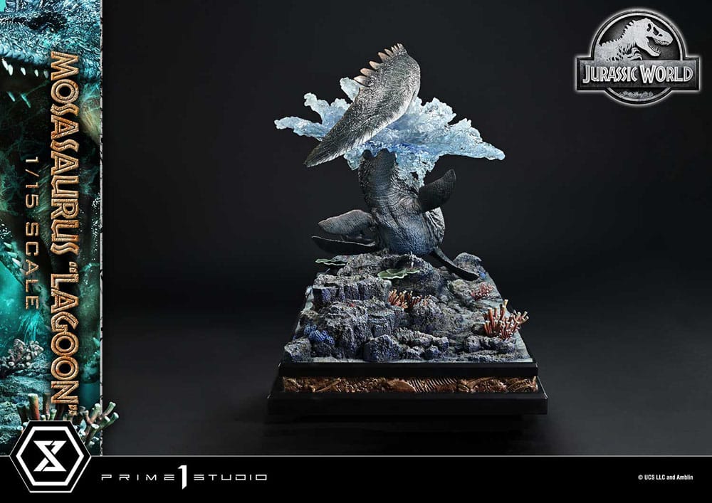 PRIME 1 - Jurassic World Legacy Museum Collection Statue 1/15 Mosasaurus "Lagoon" Bonus Version