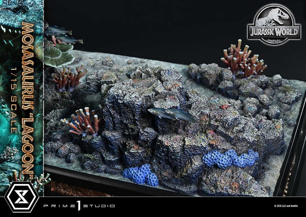PRIME 1 - Jurassic World Legacy Museum Collection Statue 1/15 Mosasaurus "Lagoon" Bonus Version