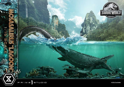 PRIME 1 - Jurassic World Legacy Museum Collection Statue 1/15 Mosasaurus "Lagoon" Bonus Version