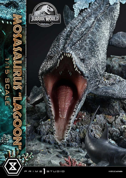 PRIME 1 - Jurassic World Legacy Museum Collection Statue 1/15 Mosasaurus "Lagoon" Bonus Version