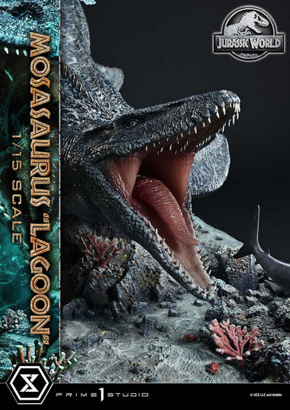 PRIME 1 - Jurassic World Legacy Museum Collection Statue 1/15 Mosasaurus "Lagoon" Bonus Version