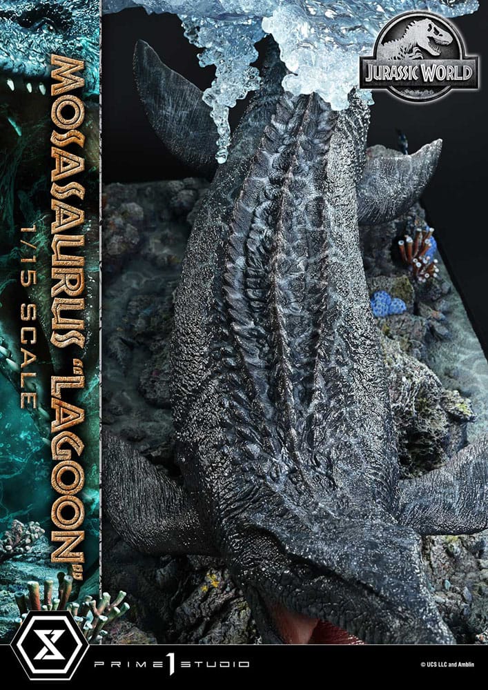 PRIME 1 - Jurassic World Legacy Museum Collection Statue 1/15 Mosasaurus "Lagoon" Bonus Version