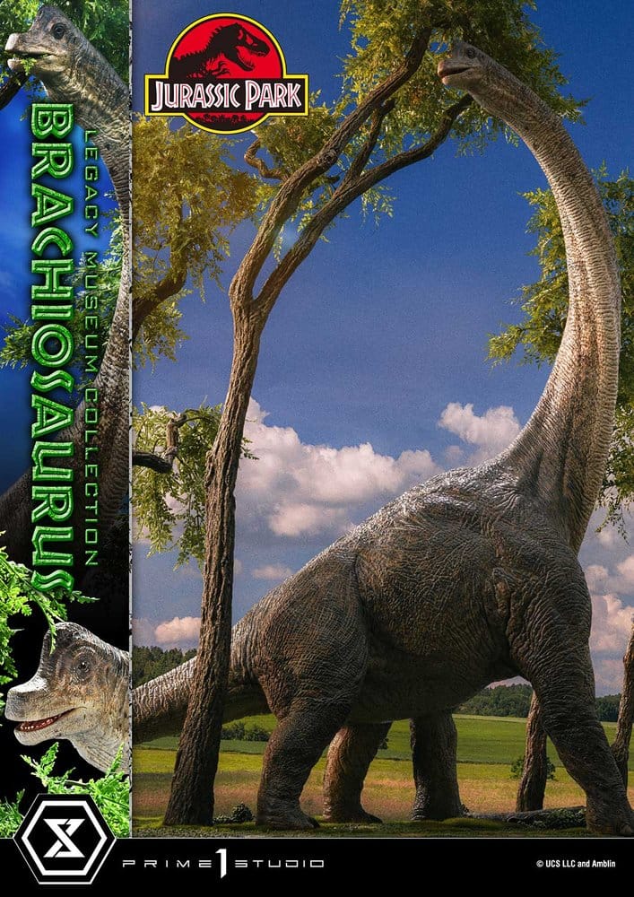 PRIME 1 - Jurassic Park (Film) Legacy Museum Collection Statue 1/15 Brachiosaurus Bonus Version