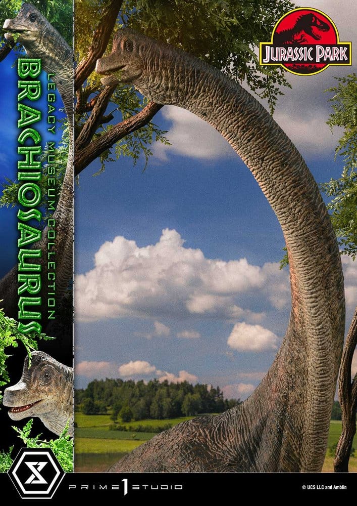 PRIME 1 - Jurassic Park (Film) Legacy Museum Collection Statue 1/15 Brachiosaurus Bonus Version