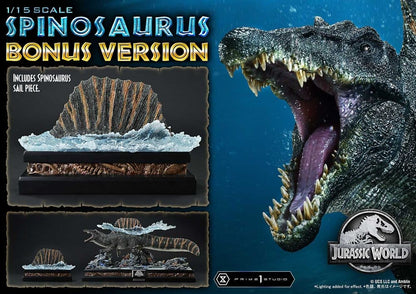 PRIME 1 - Jurassic World Rebirth (Film) Legacy Museum Collection Statue 1/15 Spinosaurus Bonus Version