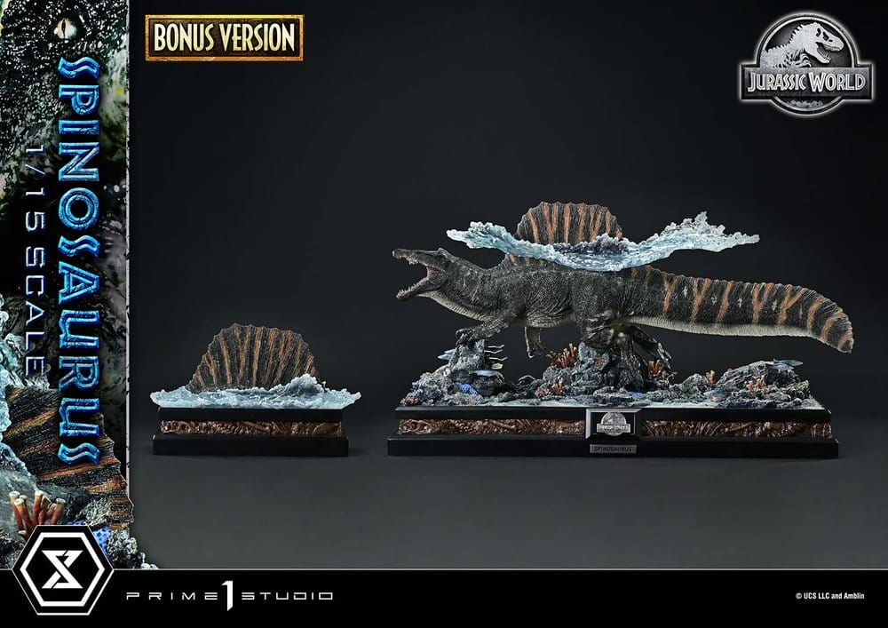 PRIME 1 - Jurassic World Rebirth (Film) Legacy Museum Collection Statue 1/15 Spinosaurus Bonus Version