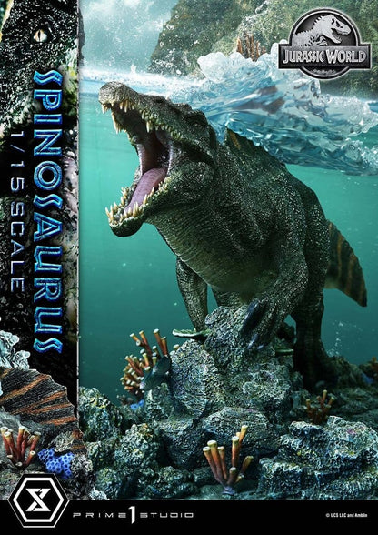 PRIME 1 - Jurassic World Rebirth (Film) Legacy Museum Collection Statue 1/15 Spinosaurus Bonus Version