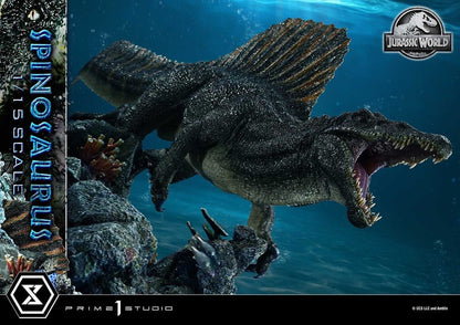 PRIME 1 - Jurassic World Rebirth (Film) Legacy Museum Collection Statue 1/15 Spinosaurus Bonus Version