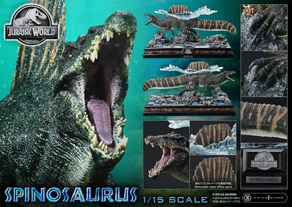PRIME 1 - Jurassic World Rebirth (Film) Legacy Museum Collection Statue 1/15 Spinosaurus Bonus Version