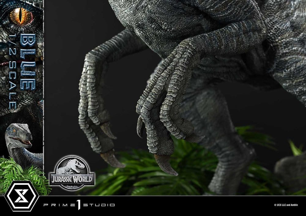 PRIME 1  - Jurassic World: Fallen Kingdom (Film) Legacy Museum Collection Statue 1/2 Blue Bonus Version
