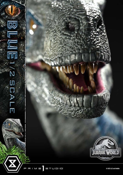 PRIME 1  - Jurassic World: Fallen Kingdom (Film) Legacy Museum Collection Statue 1/2 Blue Bonus Version