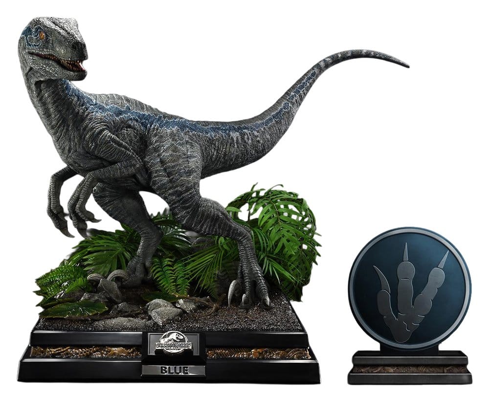PRIME 1  - Jurassic World: Fallen Kingdom (Film) Legacy Museum Collection Statue 1/2 Blue Bonus Version