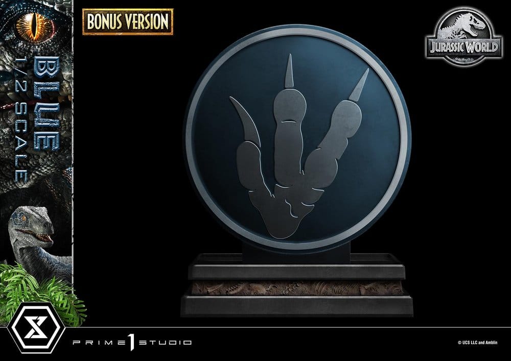 PRIME 1  - Jurassic World: Fallen Kingdom (Film) Legacy Museum Collection Statue 1/2 Blue Bonus Version