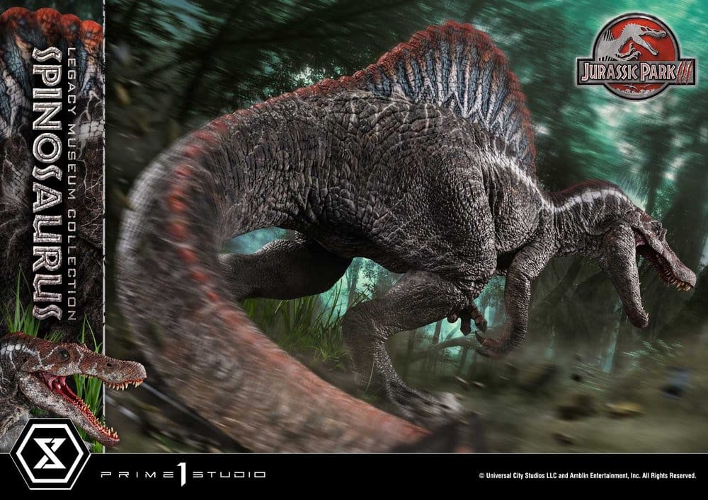 PRIME 1 - Jurassic Park Legacy Museum Collection Statue 1/6 Spinosaurus