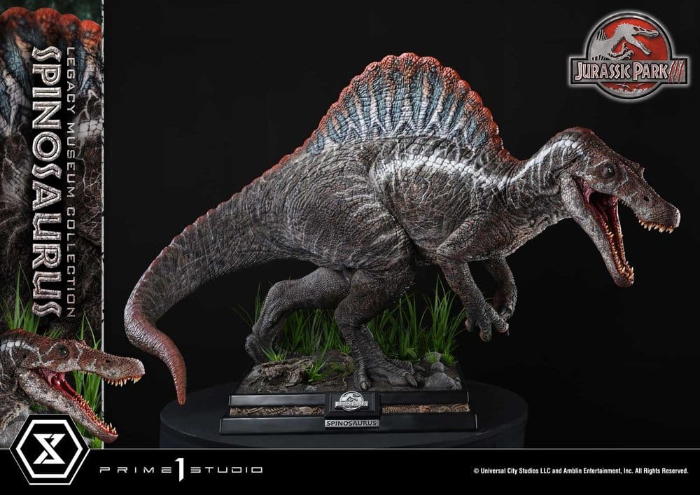 PRIME 1 - Jurassic Park Legacy Museum Collection Statue 1/6 Spinosaurus Bonus Version