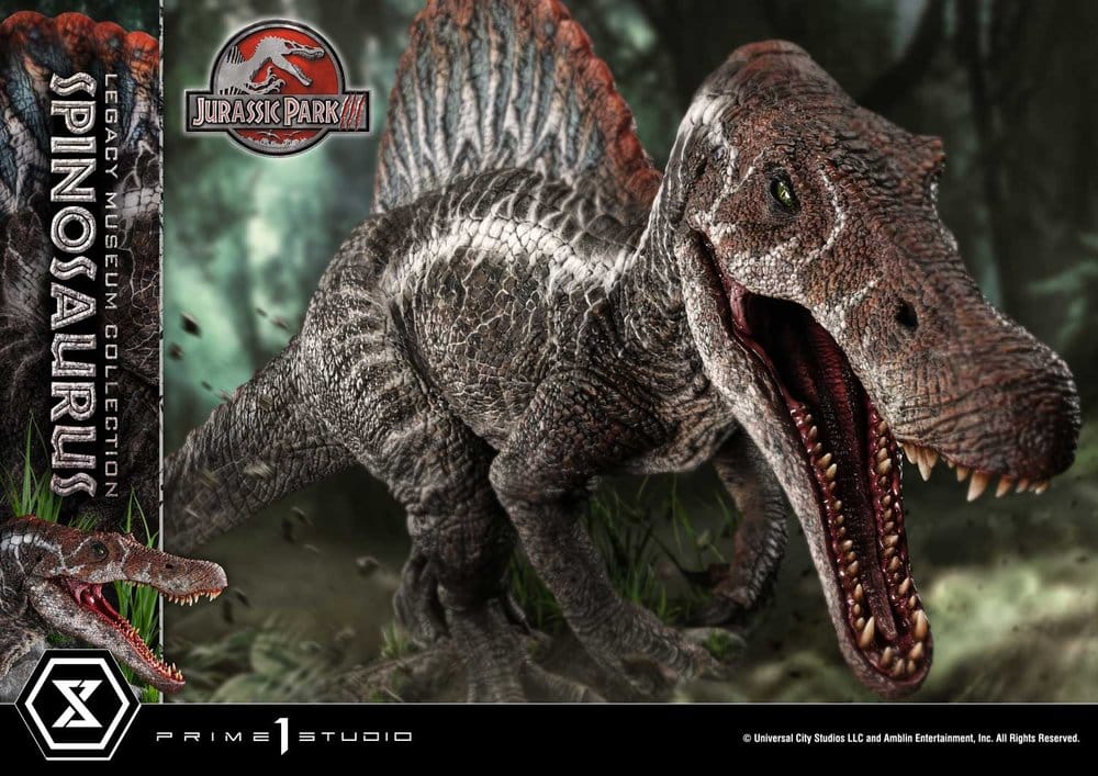 PRIME 1 - Jurassic Park Legacy Museum Collection Statue 1/6 Spinosaurus Bonus Version