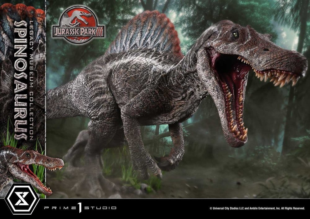 PRIME 1 - Jurassic Park Legacy Museum Collection Statue 1/6 Spinosaurus Bonus Version