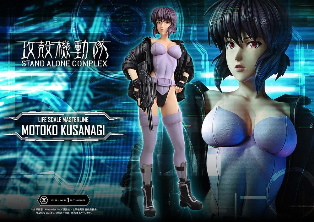 PRIME 1 - Ghost in the Shell Life Scale Masterline Series Statue 1/1 Motoko Kusanagi