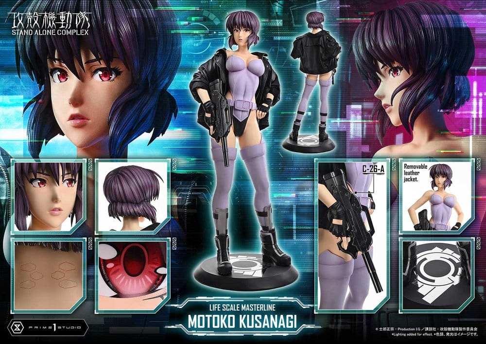 PRIME 1 - Ghost in the Shell Life Scale Masterline Series Statue 1/1 Motoko Kusanagi