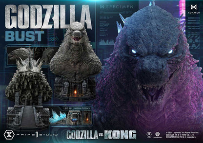 PRIME 1 STUDIOS - Godzilla vs Kong - Godzilla Bust Bonus Ver