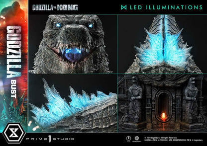PRIME 1 STUDIOS - Godzilla vs Kong - Godzilla Bust Bonus Ver