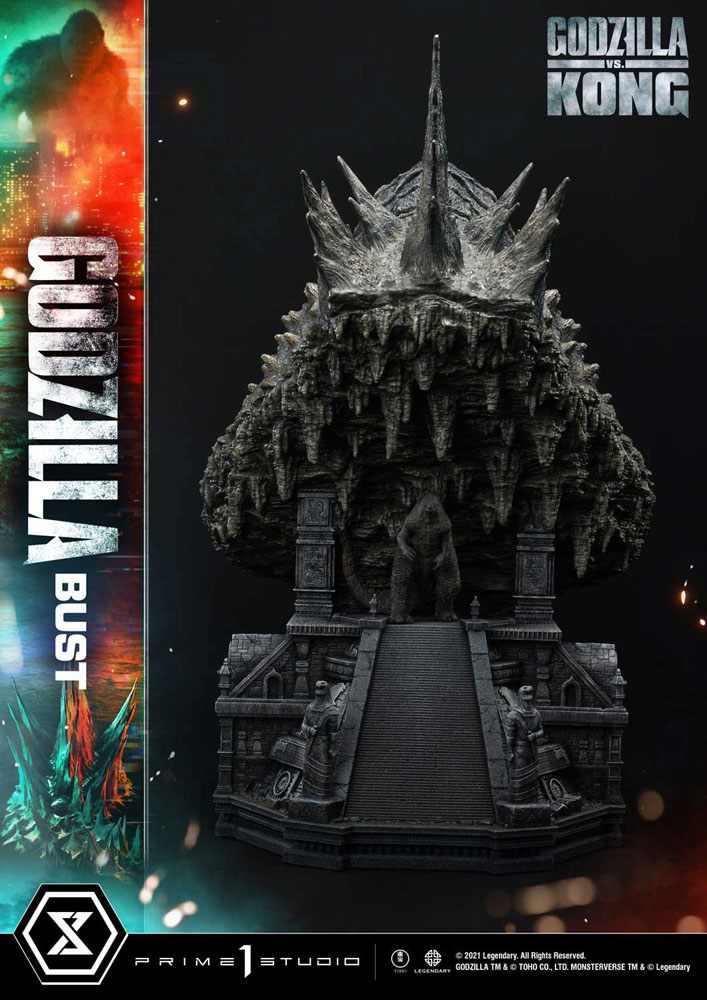 PRIME 1 STUDIOS - Godzilla vs Kong - Godzilla Bust Bonus Ver