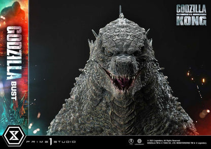 PRIME 1 STUDIOS - Godzilla vs Kong - Godzilla Bust Bonus Ver