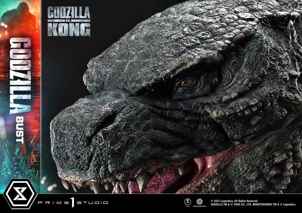 PRIME 1 STUDIOS - Godzilla vs Kong - Godzilla Bust Bonus Ver