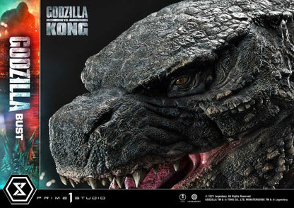 PRIME 1 STUDIOS - Godzilla vs Kong - Godzilla Bust Bonus Ver
