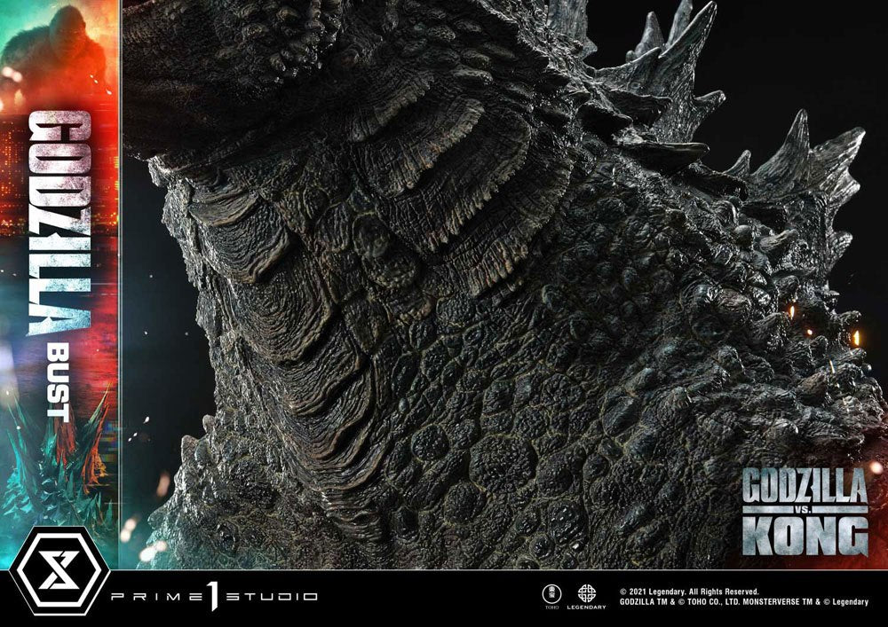 PRIME 1 STUDIOS - Godzilla vs Kong - Godzilla Bust Bonus Ver