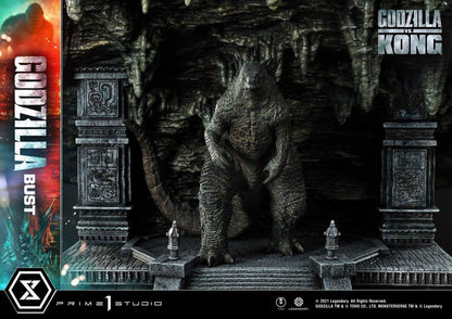 PRIME 1 STUDIOS - Godzilla vs Kong - Godzilla Bust Bonus Ver