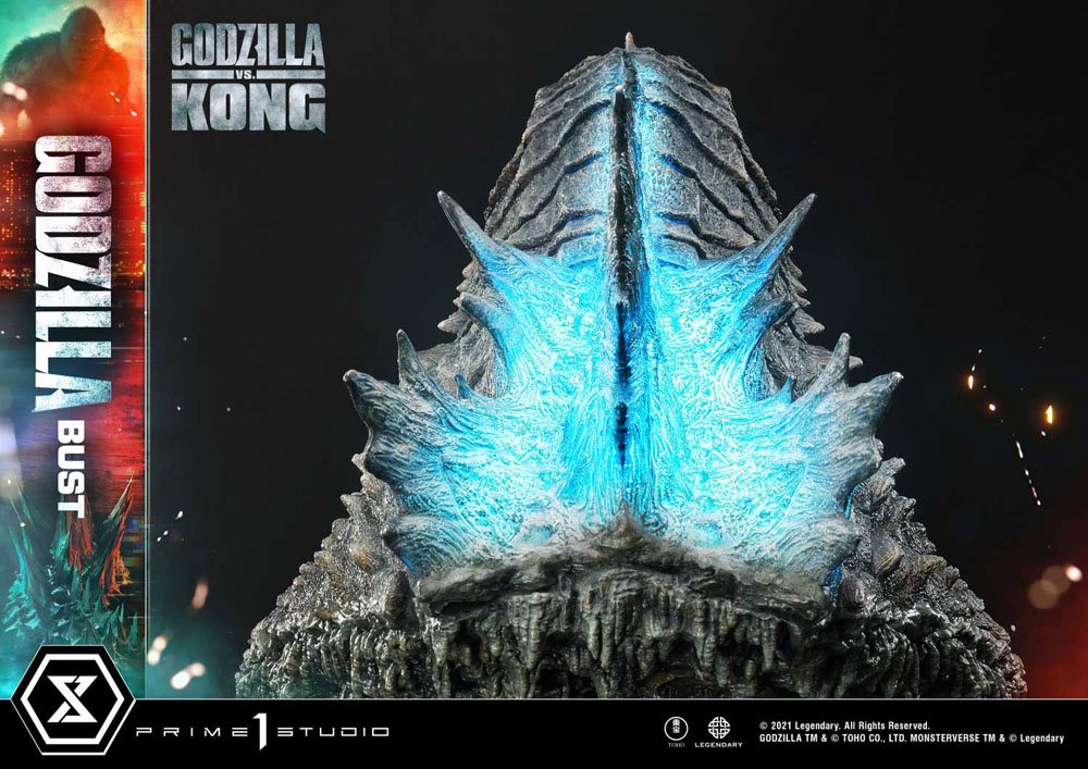 PRIME 1 STUDIOS - Godzilla vs Kong - Godzilla Bust Bonus Ver