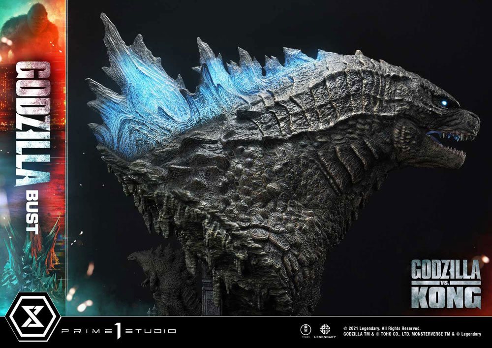 PRIME 1 STUDIOS - Godzilla vs Kong - Godzilla Bust Bonus Ver