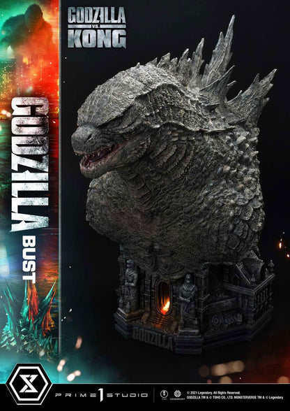 PRIME 1 STUDIOS - Godzilla vs Kong - Godzilla Bust Bonus Ver