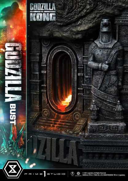 PRIME 1 STUDIOS - Godzilla vs Kong - Godzilla Bust Bonus Ver