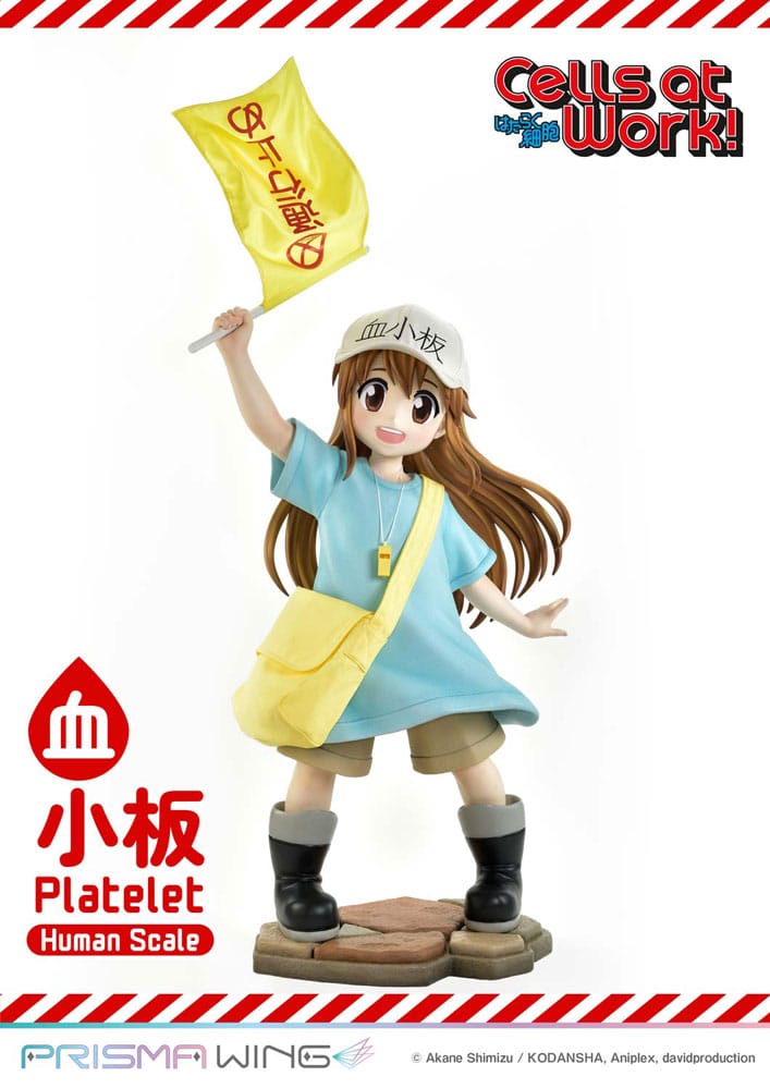 PRIME 1 - Cells at Work! Life Scale Masterline Series Statue Platelet