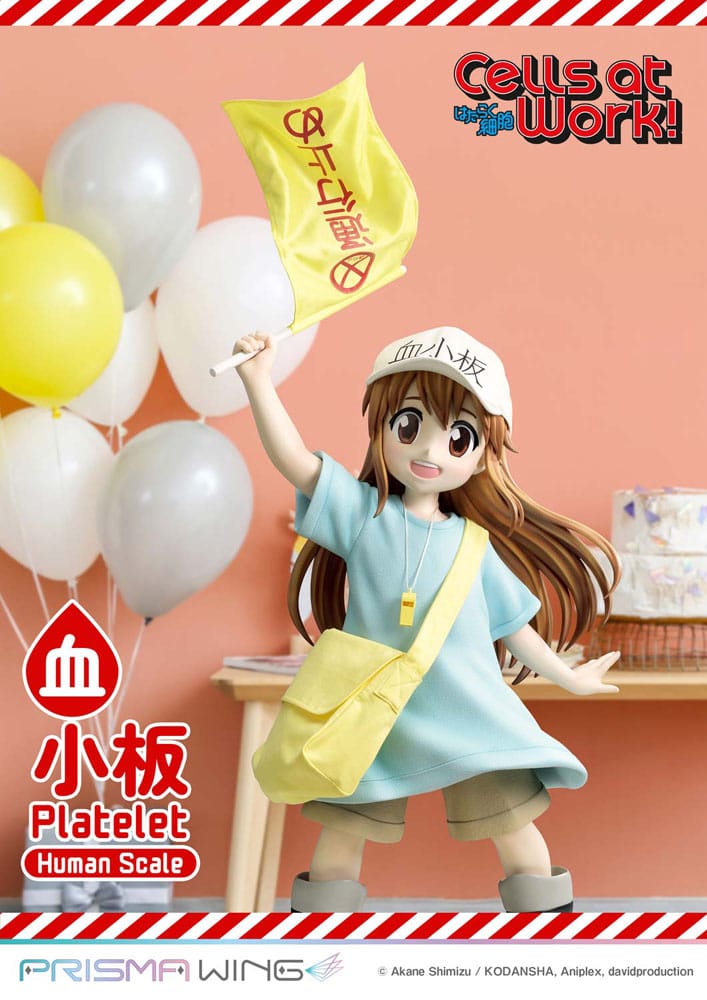 PRIME 1 - Cells at Work! Life Scale Masterline Series Statue Platelet