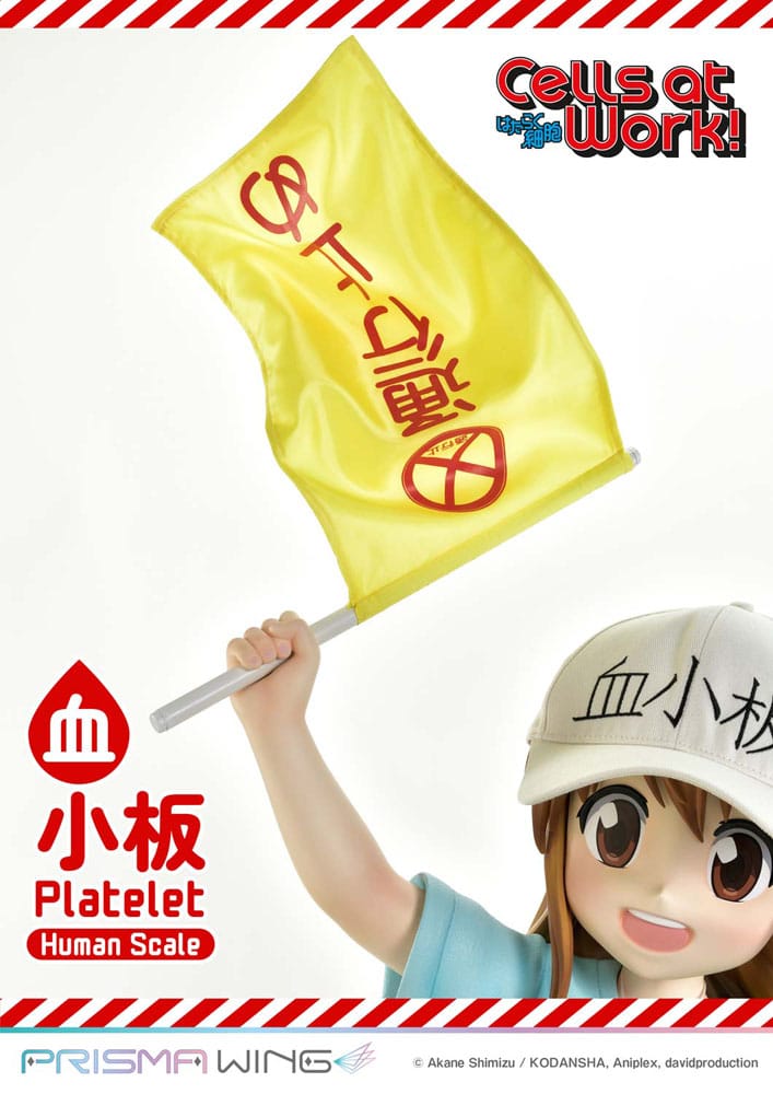 PRIME 1 - Cells at Work! Life Scale Masterline Series Statue Platelet