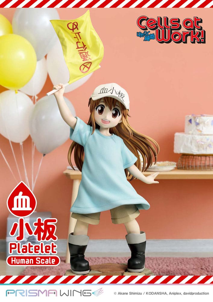 PRIME 1 - Cells at Work! Life Scale Masterline Series Statue Platelet
