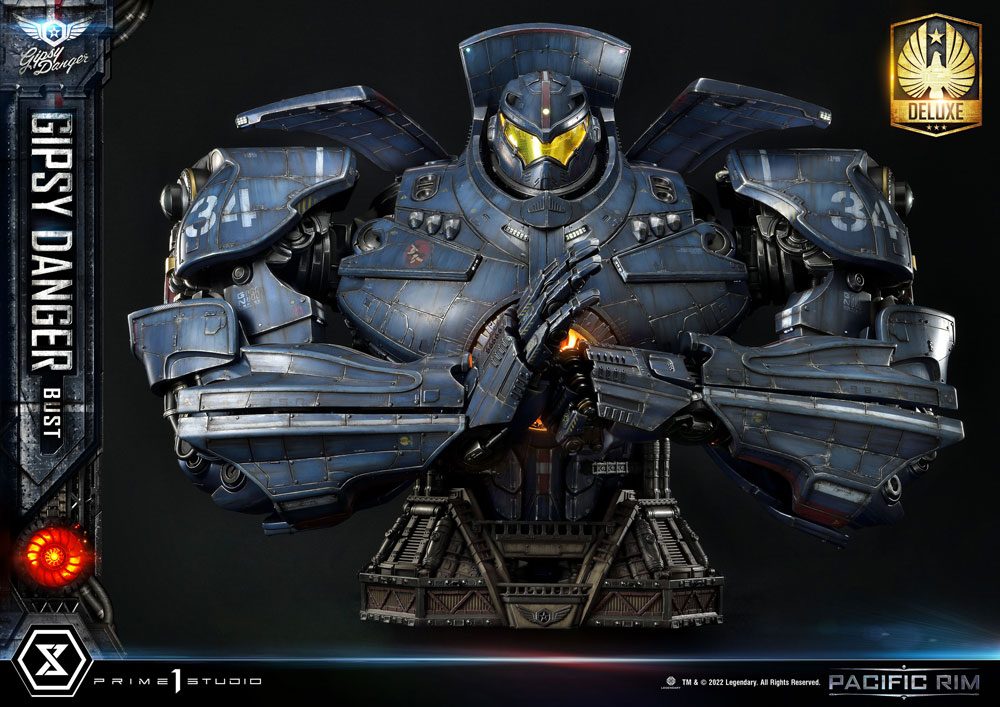 PRIME 1 STUDIOS - Pacific Rim Bust 1:1 Gipsy Danger DeLuxe Ver