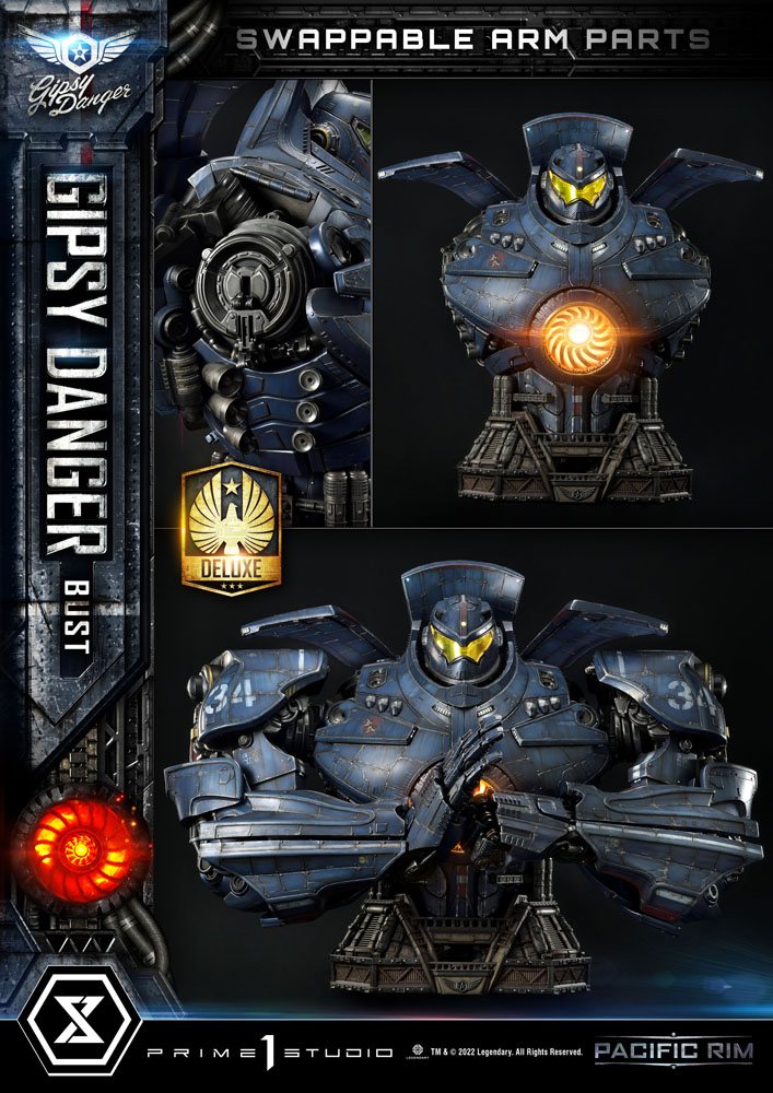 PRIME 1 STUDIOS - Pacific Rim Bust 1:1 Gipsy Danger DeLuxe Ver