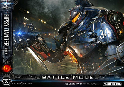 PRIME 1 - Pacific Rim Life Size Bust 1/1 Gipsy Danger Battle Mode