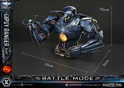 PRIME 1 - Pacific Rim Life Size Bust 1/1 Gipsy Danger Battle Mode