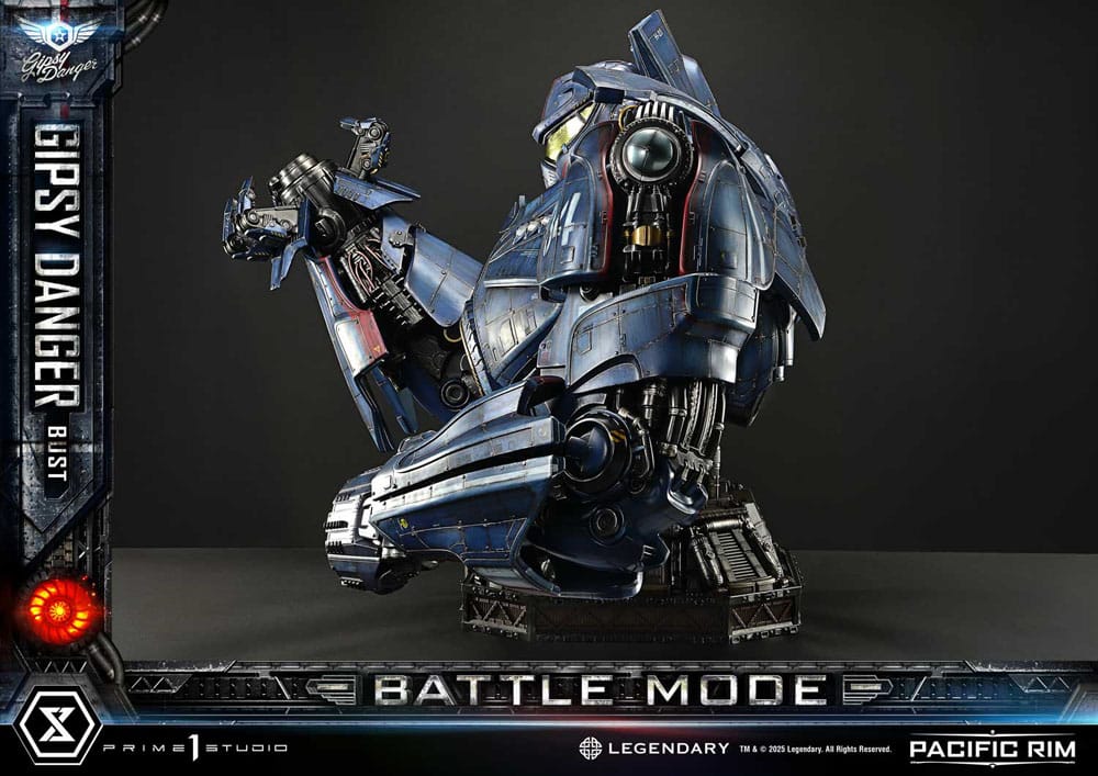 PRIME 1 - Pacific Rim Life Size Bust 1/1 Gipsy Danger Battle Mode