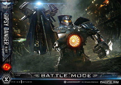 PRIME 1 - Pacific Rim Life Size Bust 1/1 Gipsy Danger Battle Mode